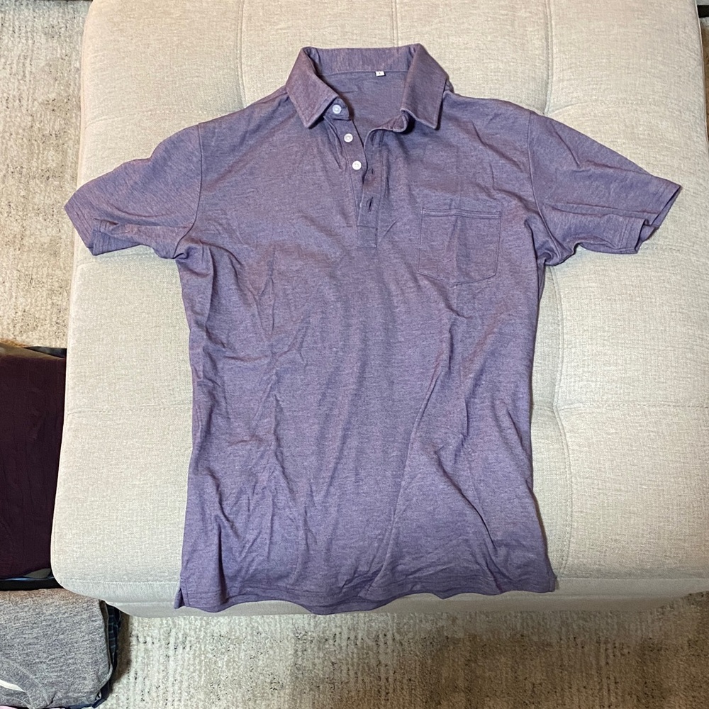 Classic Purple Polo Shirt for Men